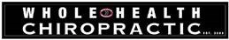 Whole Health Chiropractic logo, it is for the scrolling row.